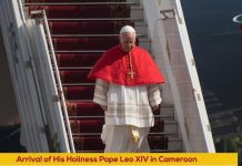 Yaoundé : Le Pape Léon XIV est arrivé !