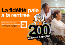 Annonce : 200 MILLIONS DE FCFA À SE PARTAGER AVEC OM FIDÉLITÉ POUR LA RENTRÉE !