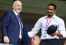 FIFA : Eto’o estime qu’Infantino n’a « rien fait de mal »