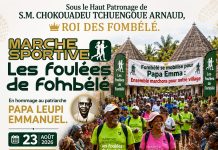 Fombélé : une marche sportive en hommage au patriarche Papa Leupi Emmanuel